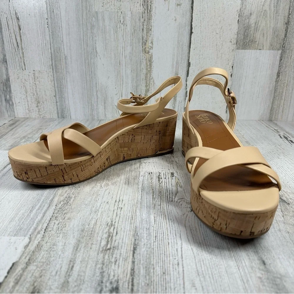 New Franco Sarto Pelma Platform Sandals #267‎